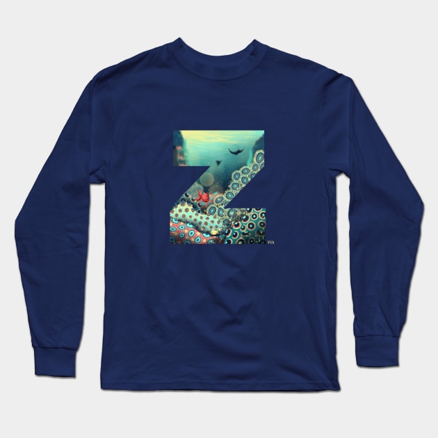 Zoanthus Long Sleeve T-Shirt by vero.e.a